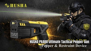 HUSHA PX400 전술 후추 스프레이 및 구속 장치